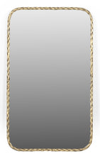 Load image into Gallery viewer, 48" Iron Framed Accent Mirror - Brass
