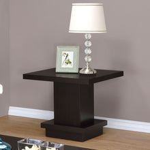 Load image into Gallery viewer, Mbala - Square Pedestal End Table - Cappuccino
