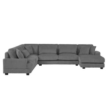 Load image into Gallery viewer, Oversized Sectional Sofa U - Shaped Sofa Couch Modern Sofa Upholstered In Soft With A Chaise Lounge For Living Room

