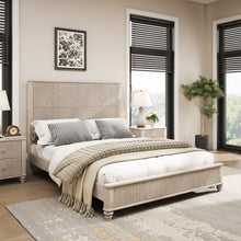 Load image into Gallery viewer, 3 Piece Bedroom Set With Bed And 2 Nightstands
