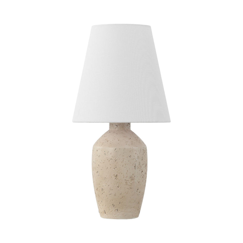 19" Urn Bedside Lamps With Empire Shades (Set of 2) - Cream / White