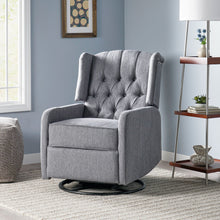 Load image into Gallery viewer, Classic Design, Manual Recliner Chair With 360 Degree Swivel
