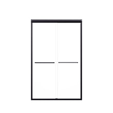 Load image into Gallery viewer, Modern Semi Frameless Double Sliding Shower Door
