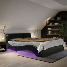 Load image into Gallery viewer, Platform Bed Frame With LED Lighting, tooth Music, Vibration Massage

