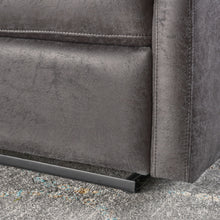 Load image into Gallery viewer, Alma - Contemporary Upholstered Loveseat Recliner - Slate
