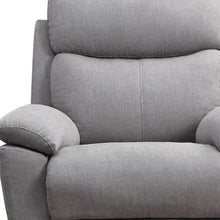 Load image into Gallery viewer, Fabric Power Recliner With USB - Light Gray
