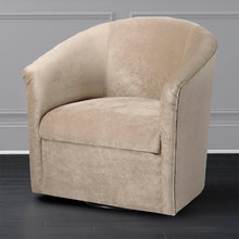 Load image into Gallery viewer, Eden - Swivel Chair With Upholstery And Hardwood Frame
