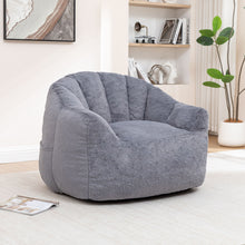 Load image into Gallery viewer, Beanbag Chair, Beanbag Sofa Chair With Armrests Stuffed High Density Foam
