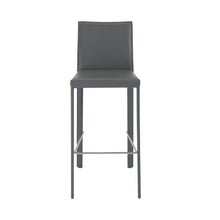 Load image into Gallery viewer, Steel Low Back Bar Height Bar Chairs (Set of 2) - Gray
