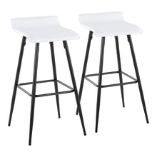 Load image into Gallery viewer, Ale - Contemporary Fixed-Height Bar Stool (Set of 2)
