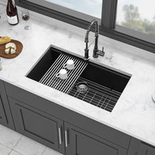 Load image into Gallery viewer, Quartz Kitchen Sink, Composite Workstation, Undermount
