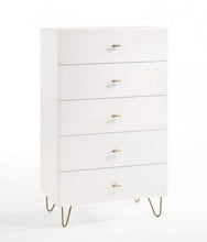 Load image into Gallery viewer, Five Drawer Chest / Accent Chest - White
