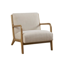 Load image into Gallery viewer, Mid-Century Style Lounge Chair With Upholstered Seat
