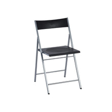Load image into Gallery viewer, Folding Side Chairs (Set of 6) - Black / Silver
