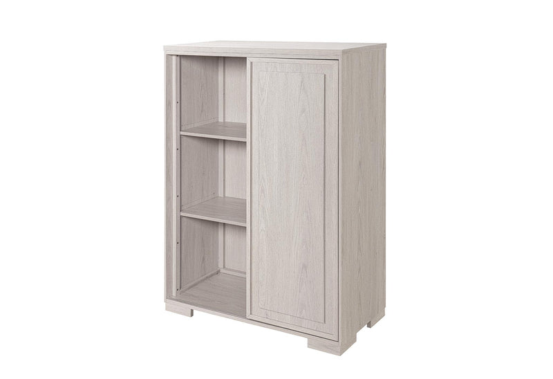 Wood Five Drawer Dresser (766595) - Beige