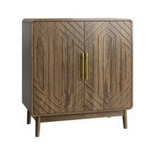 Load image into Gallery viewer, Sideboard Buffet Cabinet With Carved Doors And Adjustable Layer Board
