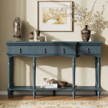 Load image into Gallery viewer, Retro Console Table With 3 Soft Close Drawers
