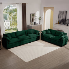 Load image into Gallery viewer, Elegant Oversized Sectional Sofa Set With Deep Seats And Flexible Layout
