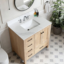 Load image into Gallery viewer, Bathroom Vanity Top With Undermount Sink, 3 Pre Drilled Holes
