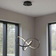 Load image into Gallery viewer, 20'' Metal LED Dimmable Chandelier - Black
