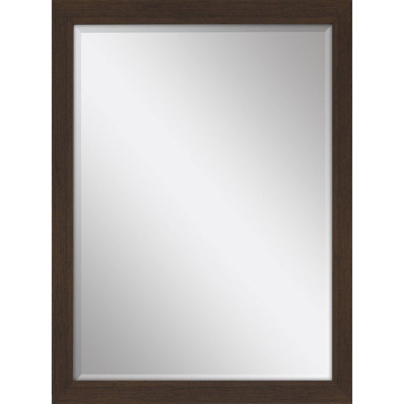 39" Accent Mirror - Dark Brown