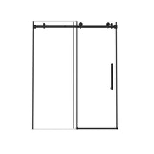 Load image into Gallery viewer, Frameless Single Sliding Shower Door, Square Tube Track
