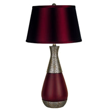 Load image into Gallery viewer, Contemporary Table Lamp - Maroon
