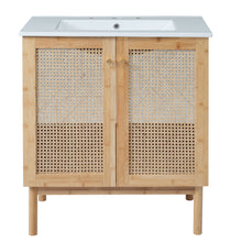 Load image into Gallery viewer, Bathroom Vanity Cabinet With Doors, Soft Close Design

