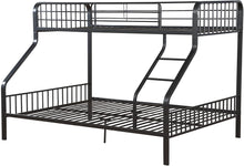 Load image into Gallery viewer, ACME Caius Bunk Bed (Twin XL/Queen) in Gunmetal 37605
