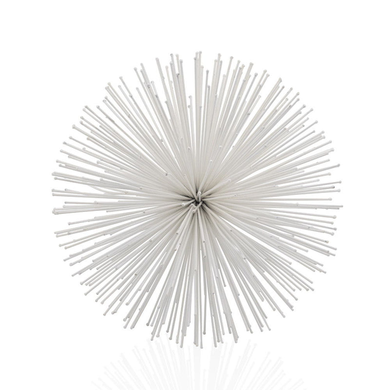 Decorative Orb Tabletop Sculpture (480037) - White