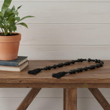 Load image into Gallery viewer, Hand Painted Decorative Tassel - Black
