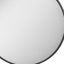 Load image into Gallery viewer, 24" Round Metal Framed Mirror Set - Black
