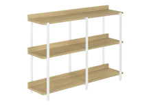 Load image into Gallery viewer, Accent Console Table For Entryway, 3 Tier Design
