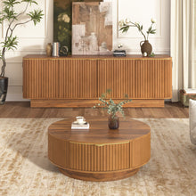 Load image into Gallery viewer, Farmhouse Matching Coffee Table &amp; TV Console Set

