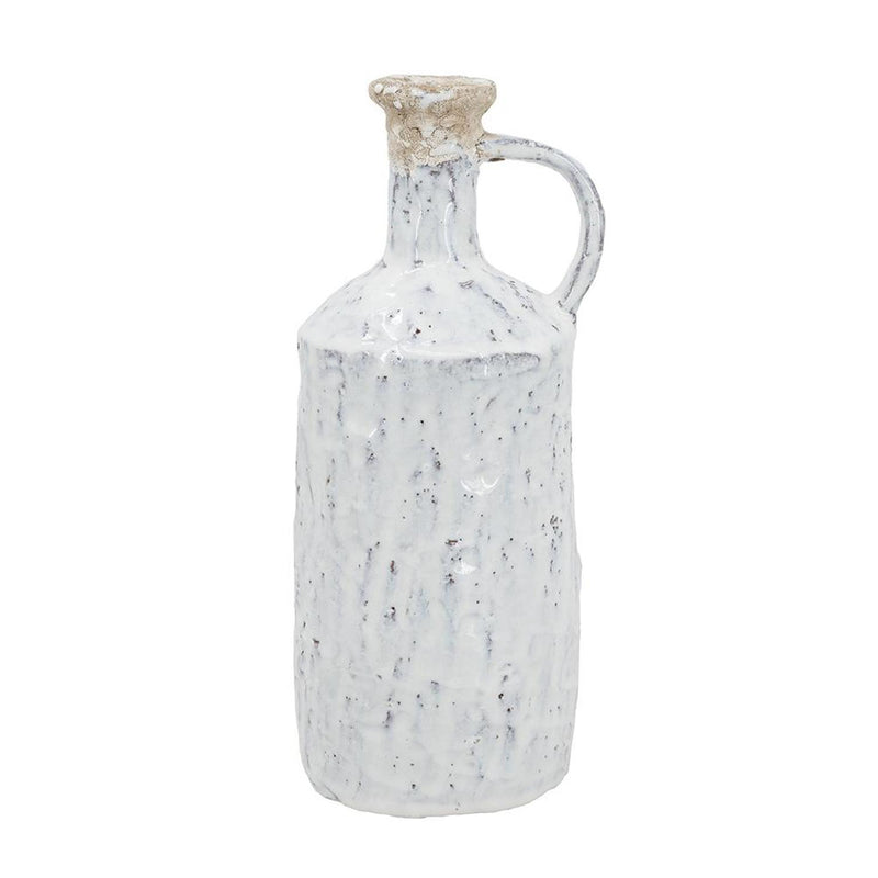 Cylinder Jug Vase (565463) - White