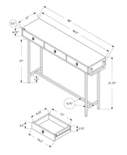 Load image into Gallery viewer, Accent Console Table For Entryway, Storage Drawer, Contemporary &amp; Modern
