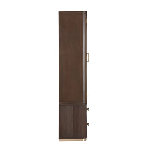 West Kensington - Display Cabinet - Medium Espresso