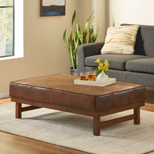 Load image into Gallery viewer, Temzyl - Mid Century Modern Microfiber Ottoman
