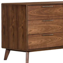 Load image into Gallery viewer, Wood Six Drawer Double Dresser - Brown
