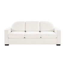 Load image into Gallery viewer, Modern 3 Seater Sofa With Curved Backrest
