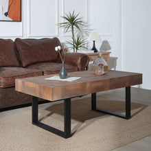 Load image into Gallery viewer, Rectangular Coffee Table With U-Shaped Legs Living Room - Multi
