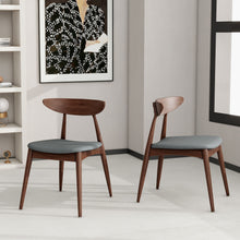 Load image into Gallery viewer, Retro Dining Chairs With Ergonomic Back (Set of 2)

