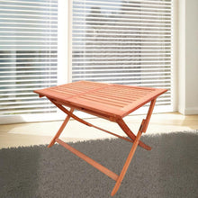 Load image into Gallery viewer, Foldable Patio Dining Set With 1 Dining Table, Indoor And Outdoor Use, Solid Wood - Teak
