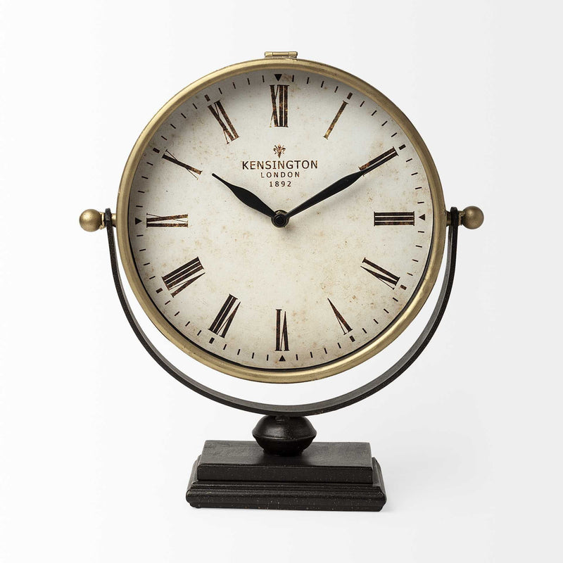 Round Wall Clock - Gold