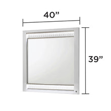 Load image into Gallery viewer, Glam - Mirror With LED Lighting (Includes Mirror Only) - White
