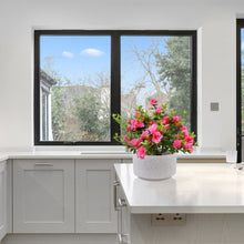 Load image into Gallery viewer, 2 Pieces Flowerpot, Planter For Patio, Garden Or Windowsills - Milk White
