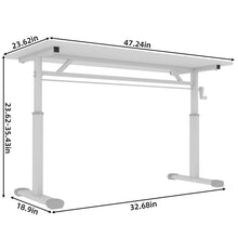 Load image into Gallery viewer, Adjustable Home Office Desk

