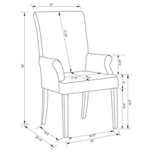 Load image into Gallery viewer, Draper - Upholstered Arm Chair - Beige
