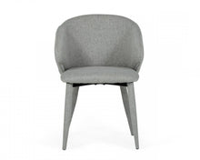 Load image into Gallery viewer, Fabric Wrapped Dining Chairs (Set of 2) - Gray
