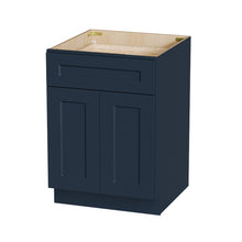 Load image into Gallery viewer, Shaker Base Cabinet With Soft-Close Drawer &amp; Double Doors, Adjustable Shelf
